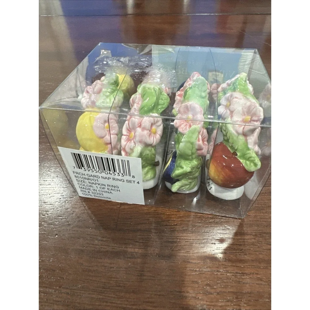 The House of Villeroy‎ & Boch Spring Garden Ceramic Napkin Rings